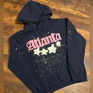 Atlanta Sp5der Navy Blue Medium Hoodie (STILL HAS STICKER✅)